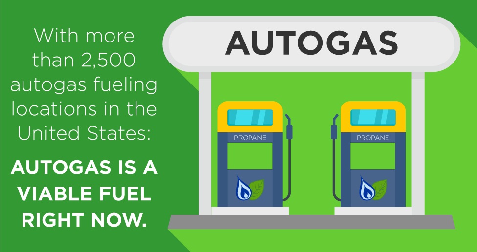 Autogas Fuel Stations Infographic