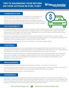 How To Maximize ROI On Your Autogas Program