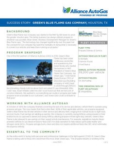 Greens Blue Flame Success Story