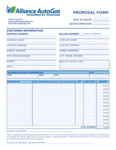 AAG Quote Sheet 2022